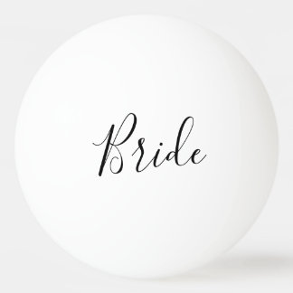 Change Font - Custom Bride Pingisboll