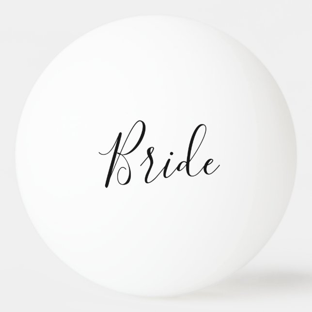 Change Font - Custom Bride  Pingisboll (Framsidan)