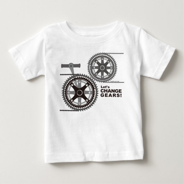 CHANGE GEARS! TEE SHIRT (Framsida)