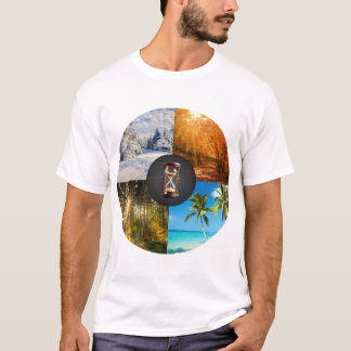 Change is the Only Constant – Four Seasons Wheel T Shirt