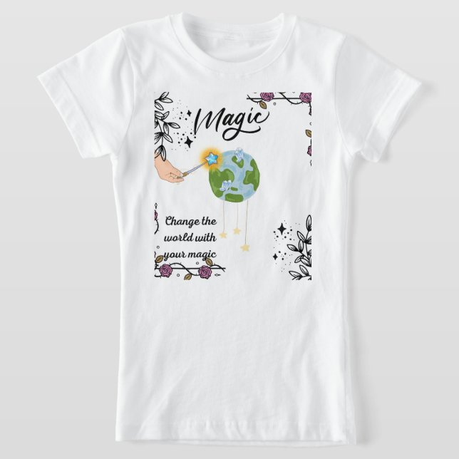 change the word with your magic t shirt (Laydown)