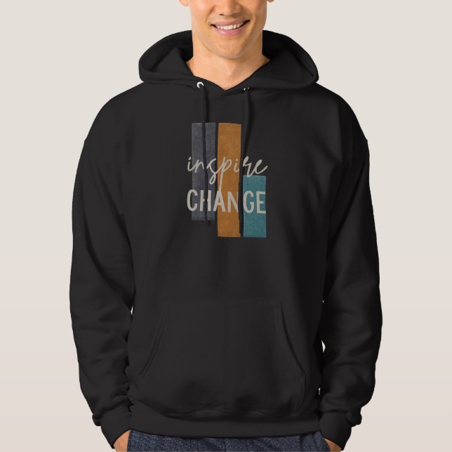 CHANGE Vertical Premium Hoodie (Framsida)