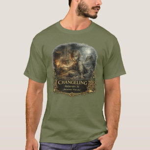 Changeling-folklore – Malartán Sí (Mellan världar T Shirt