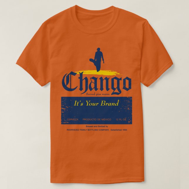 Chango Beer T Shirt (Design framsida)