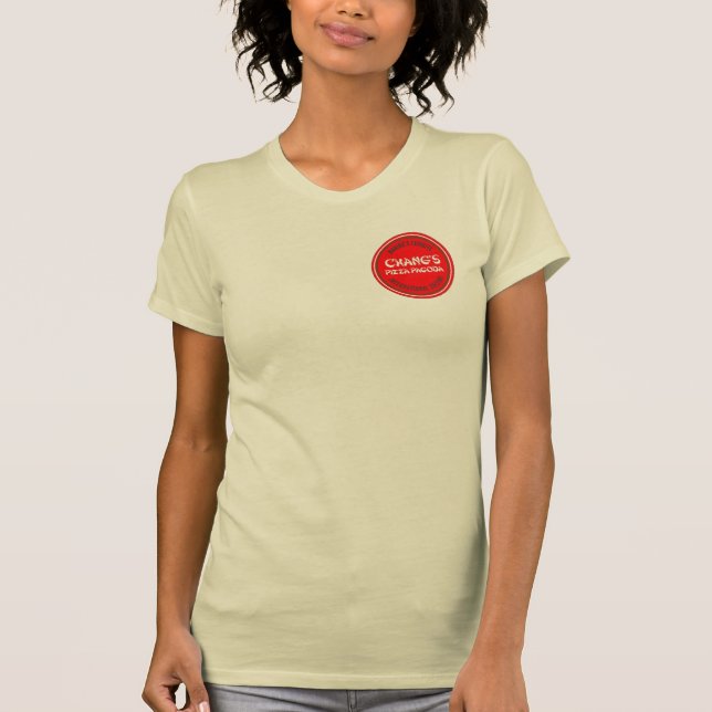 Chang's Pizza Pagoda Tee (Framsida)