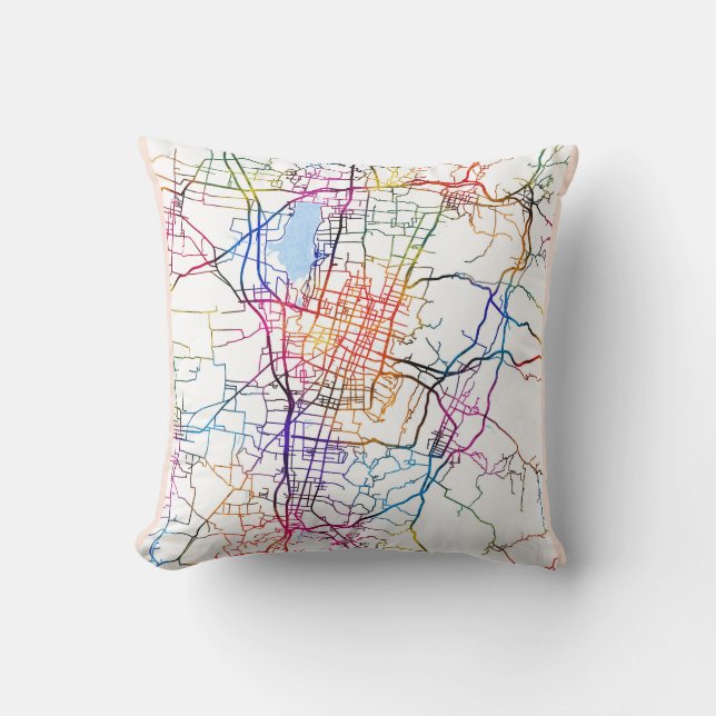 Changzhi China City Map Kudde (Framsida)