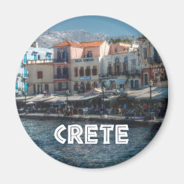 Chania Crete Grekiska öarna Magnet