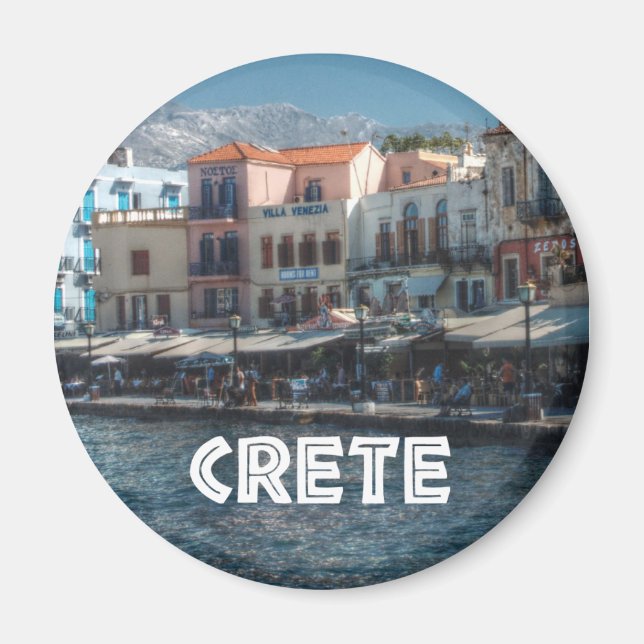 Chania Crete Grekiska öarna Magnet (Framsidan)