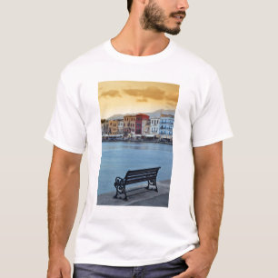 Chania i skymningen, Chania, Kreta, Grekland T Shirt
