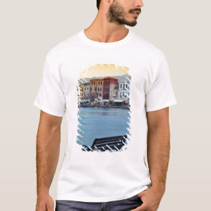 Chania i skymningen, Chania, Kreta, Grekland Tee
