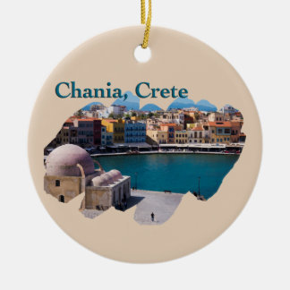 Chania, Kreta: Venetisk hamn Julgransprydnad Keramik