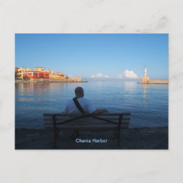 Chania Lighthouse-vykort Vykort