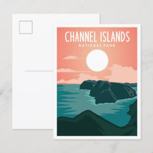 Channel Islands National Park California Travel Vykort