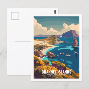 Channel Islands National Park California USA Vykort