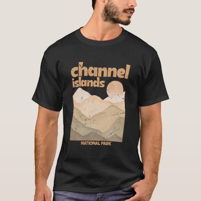 Channel Islands National Park California Visitor T Shirt (Framsida)