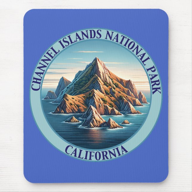 Channel Islands National Park Kalifornien Musmatta (Framsidan)