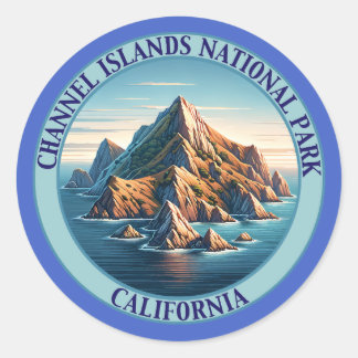 Channel Islands National Park Kalifornien Runt Klistermärke