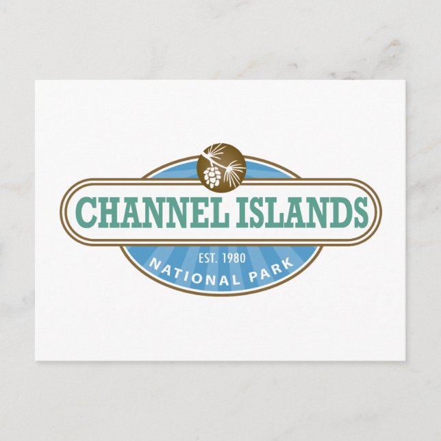 Channel Islands National Park Vykort (Framsida)