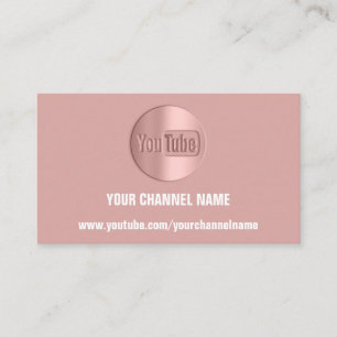 CHANNEL NAMN DU TUBER LOGOTYP QR CODE RO VISITKORT