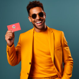 CHANNEL NAMN YOUTUBER LOGOTYP QR CODE CORAL VISITKORT