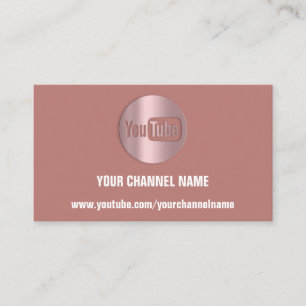 CHANNEL NAMN YOUTUBER LOGOTYP QR CODE RO  VISITKORT