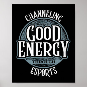 Channeling Bra Energy through Esport - Video Gam Poster