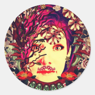 Channeling My Inner Frieda Kahlo Runt Klistermärke