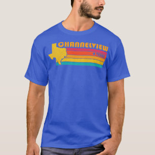 Channelview Texas Vintage Distress Souvenir T Shirt