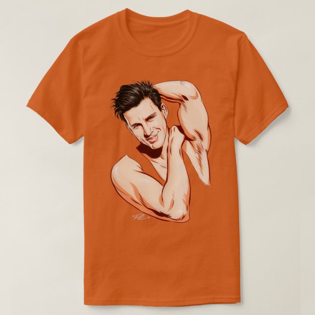 Channing Tatum T Shirt (Design framsida)