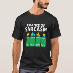 Chans För Sarcasm Väder Tröja Roligt Väder Prognos
