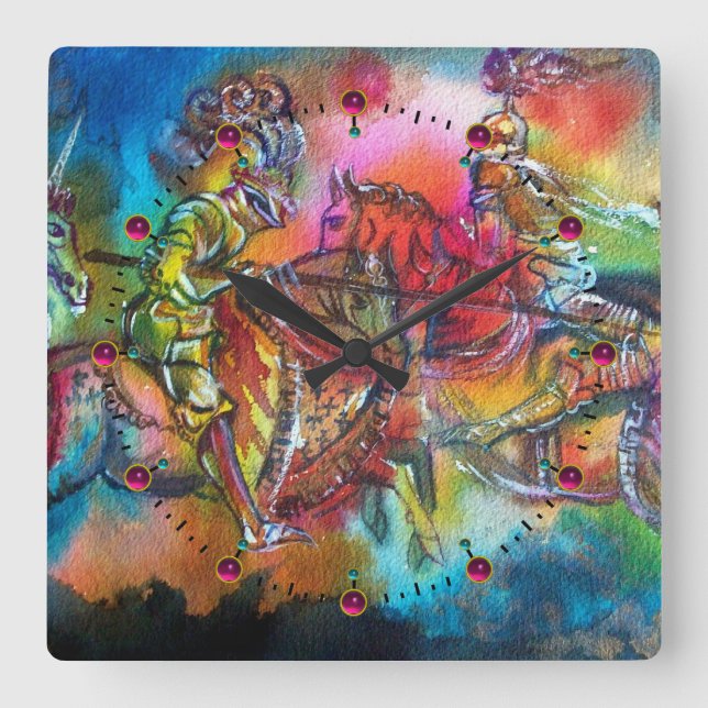 CHANSON DE ROLAND/BEKÄMPA AV RIDDARE I TOURNMENT FYRKANTIG KLOCKA (Framsida)