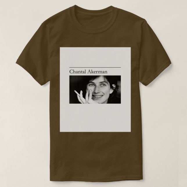 Chantal Akerman Poster T Shirt (Design framsida)