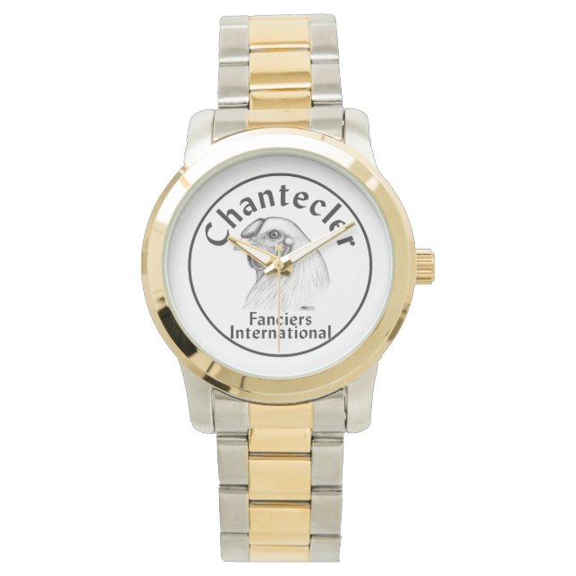 Chantecler Fanciers Logotyp Armbandsur (Framsida)