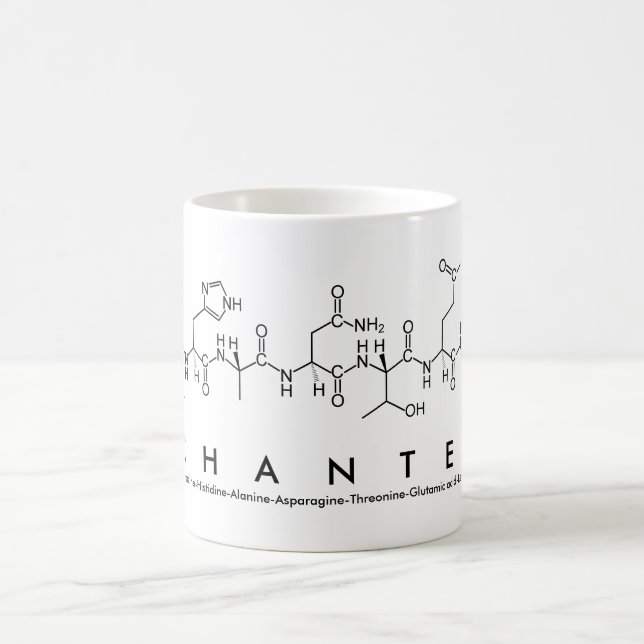 Chantel peptide namn mugg (Center)