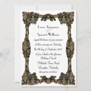 Chanteleah White Formal Inbjudningar