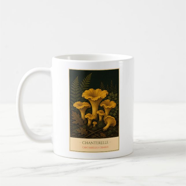 Chanterelle – Vintage Botanical Mug Kaffemugg (Vänster)
