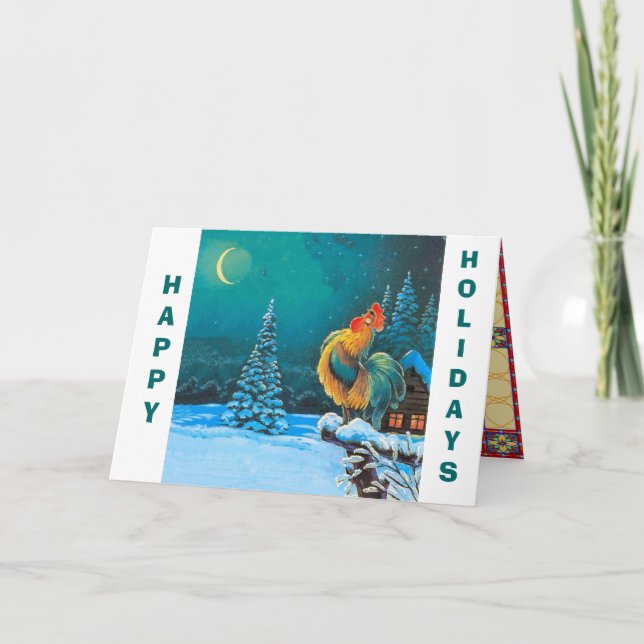 chanticleer glad helg (Framsida)