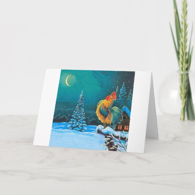 chanticleer helgkort (Framsida)