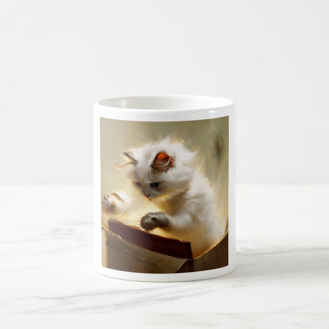Chantilly-Tiffany Cat Kaffemugg (Center)