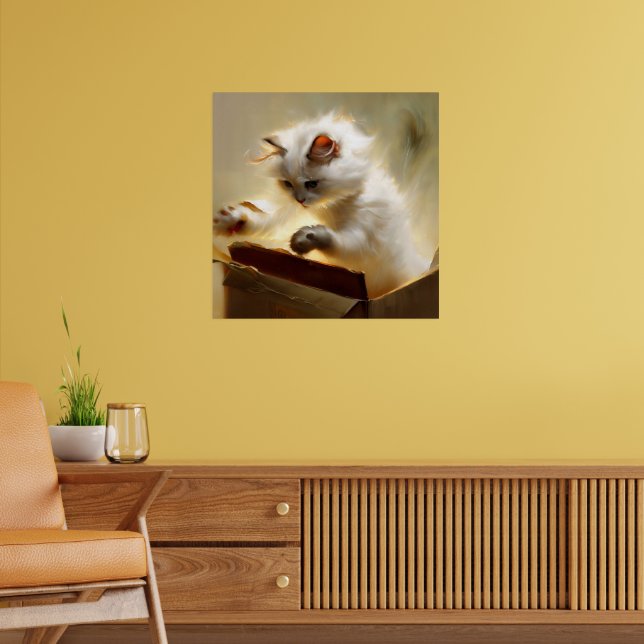 Chantilly-Tiffany Cat Poster (Vardagsrum 2)