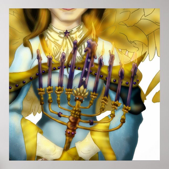 Chanukah Angel Poster (Framsidan)