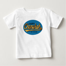 Chanukah Baby Bra Jersey Retro Est 139 BCE T Shirt