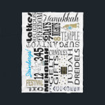Chanukah Elak Fleece Blanket<br><div class="desc">Anpassa "Chanukah-Elaken... " Fleece Blanket/Small Personalize genom att ta bort text, "Steinbergs" och lägga till ditt eget meddelande. Välj ditt favoritteckensnitt stil, storlek och färg. Design kan också läggas till i filtstorlekar, mellan stora och medelstora. Storlek: Fleece Blanket, 30" x40" Det är svårt att klara sig själv. Men med det...</div>