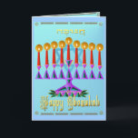 Chanukah Helgkort<br><div class="desc">Joyous Chanukah</div>