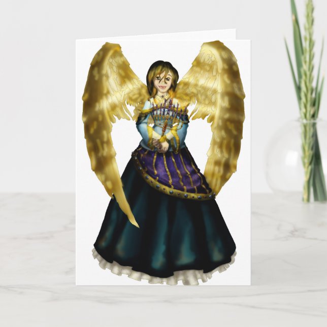 Chanukah Helgkort (Framsida)