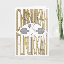 "Chanukah is Funukkah"-hälsningskort
