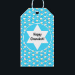 Chanukah Jelly Doughnut Jewish Stars Snöflingor Presentetikett<br><div class="desc">Det här bandet är ett vackert tillägg till din Chanukah-presentförpackning. Eller använda den med färg som är fast papper som kontrast. Matchande presentsäckar,  förmånsboxar och papper förpackning finns tillgänglig.</div>