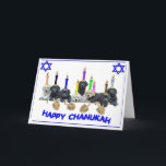 Chanukah-kort Helgkort<br><div class="desc">Honor Litter,  designad av Julie Hansen.  Lägg till egen text inuti</div>