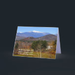 Chanukah-kort Helgkort<br><div class="desc">Det här är New Hampshire's Mt. Washington, det högsta berget i Öster.</div>