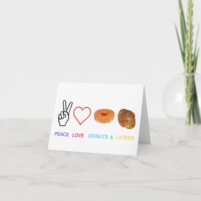 Chanukah-kort Helgkort (Framsida)